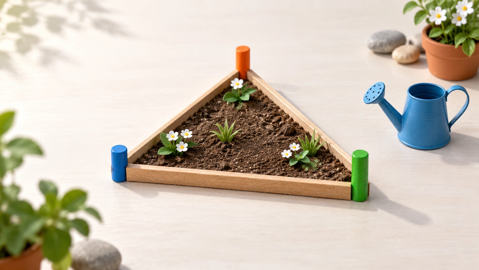 Construire puis justifier un triangle