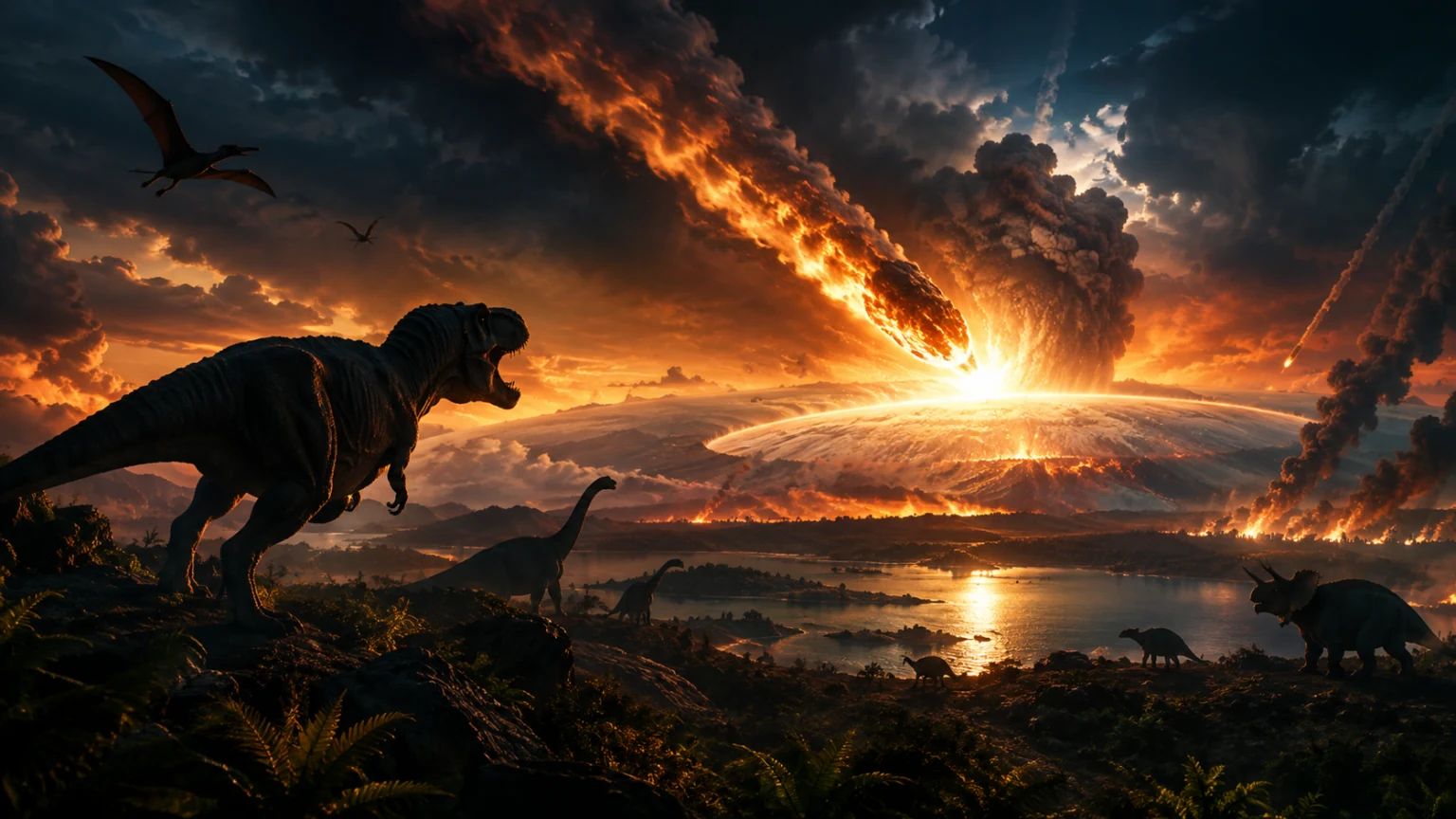 Illustration : Les grandes extinctions de masse