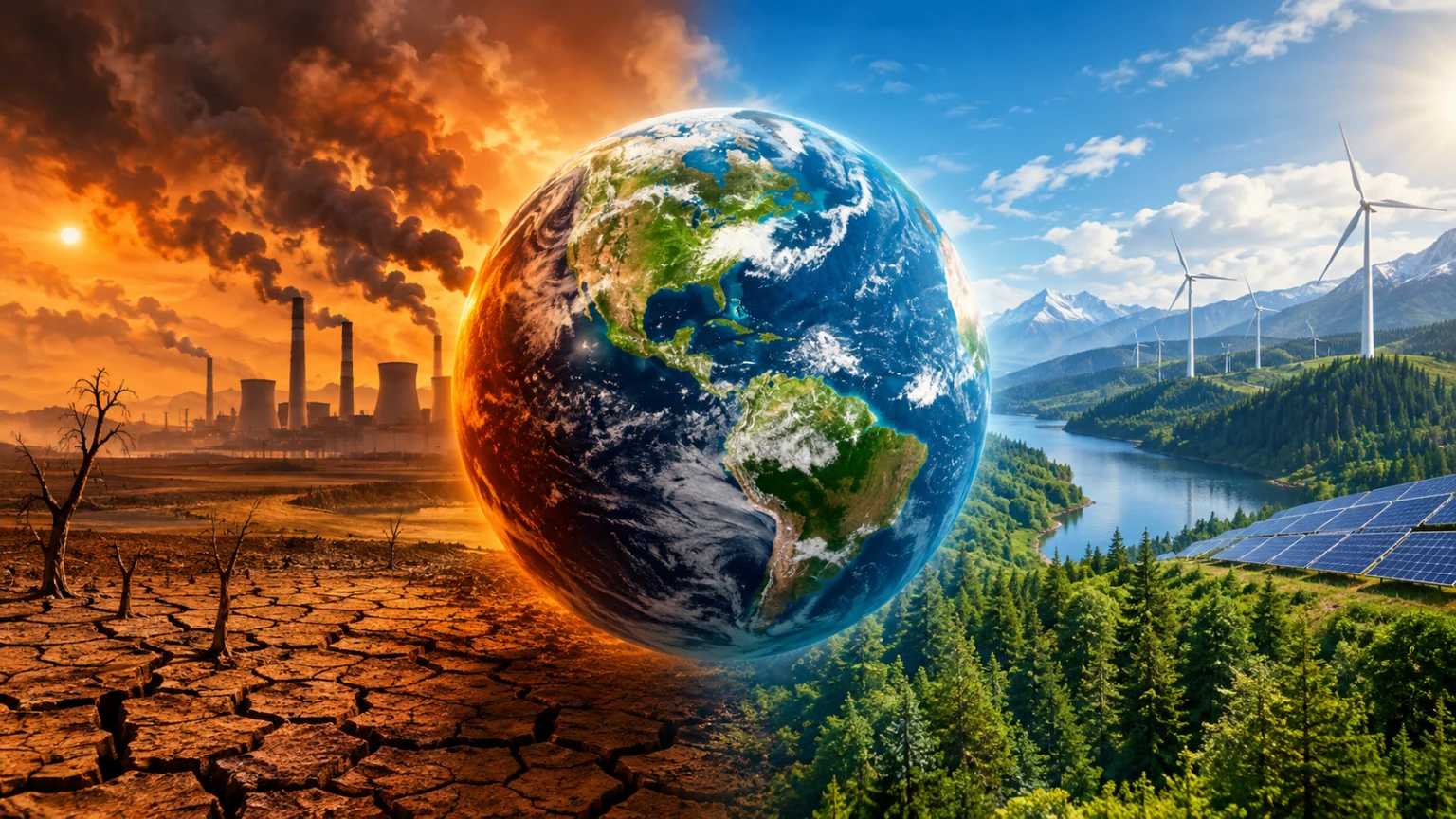 Illustration : L’histoire du changement climatique moderne