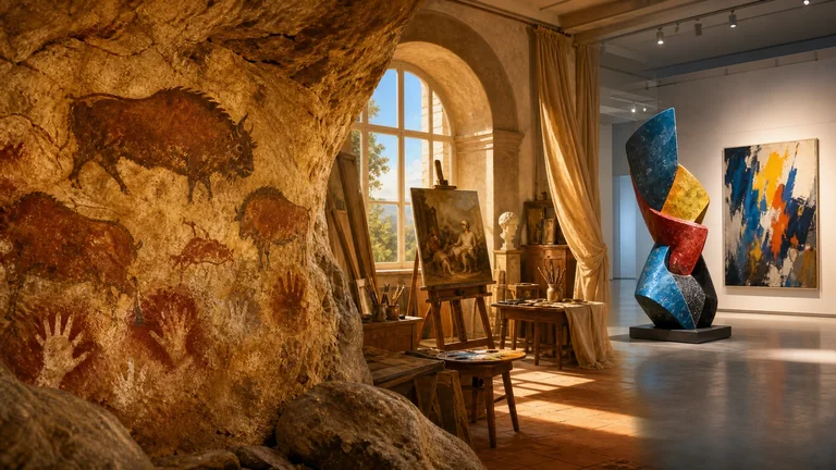 Illustration : De l’art rupestre à l’art contemporain
