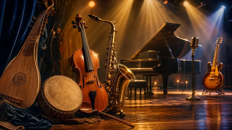 Illustration : L’histoire de la musique
